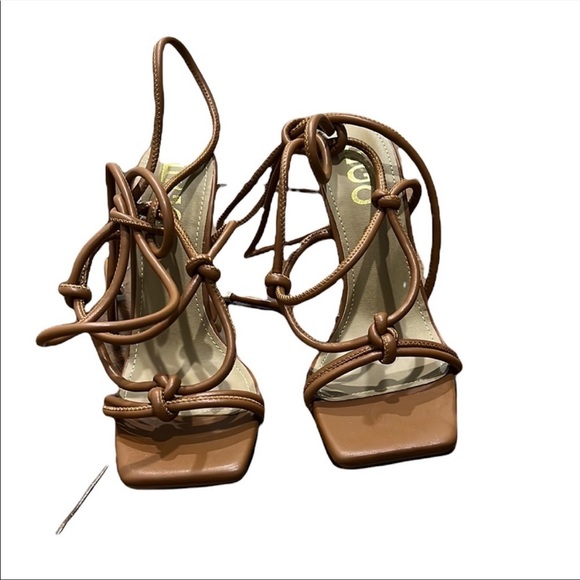 EGO Square Toe Strappy Sandals Size UK5/US 7 - Picture 2 of 7